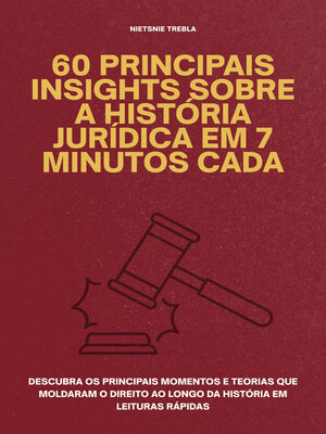 cover image of 60 Principais Insights Sobre a História Jurídica em 7 Minutos Cada